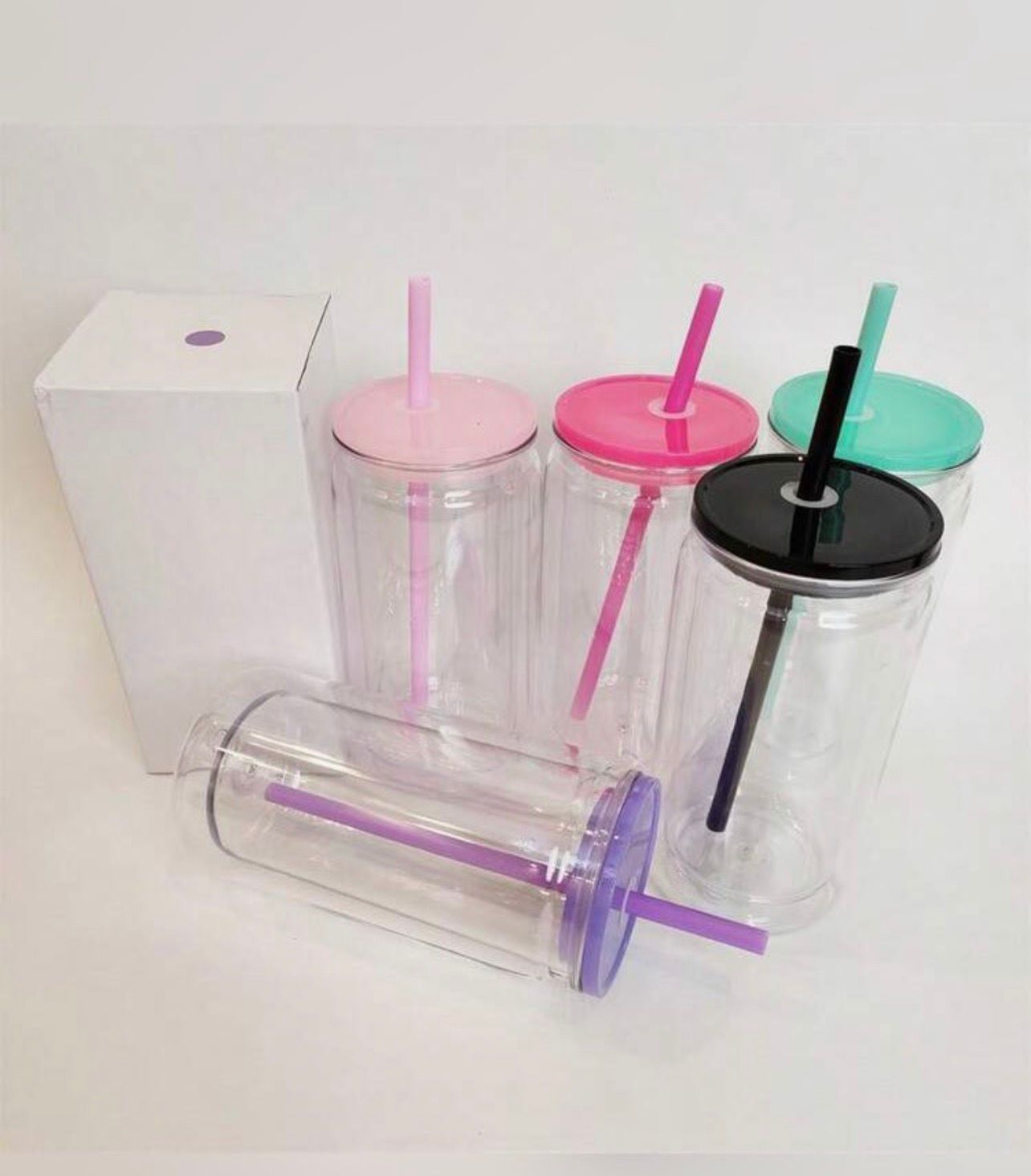 16oz acrylic snowglobe