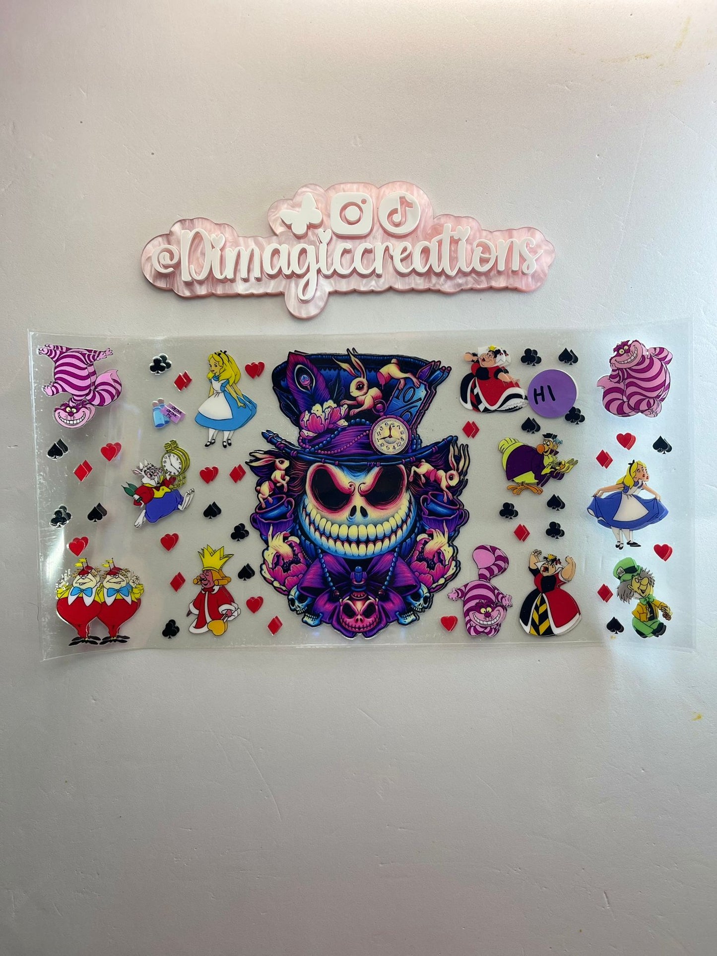 Alice in Wonderland Disney Sticker