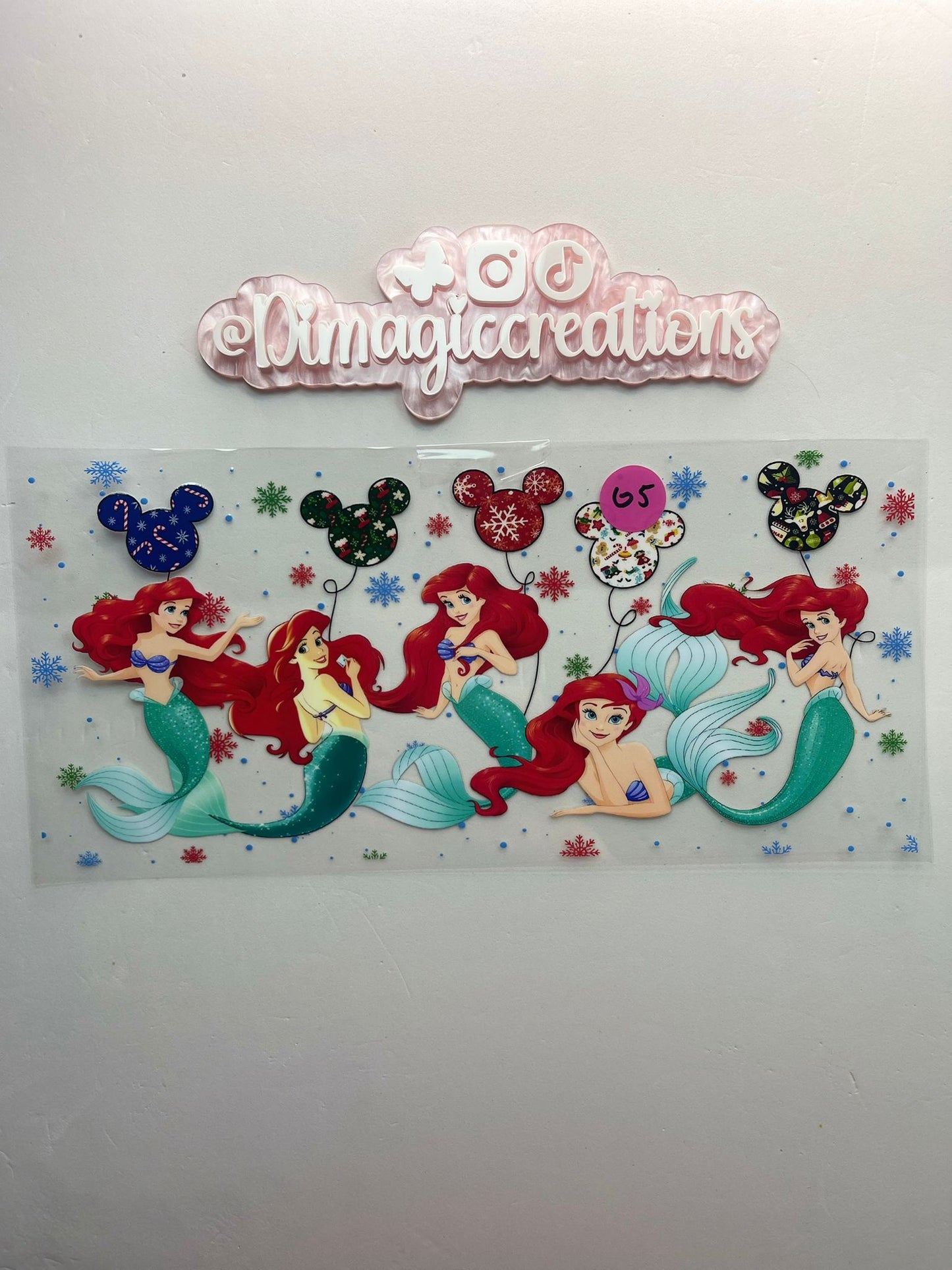 Little Mermaid Sticker (G5)