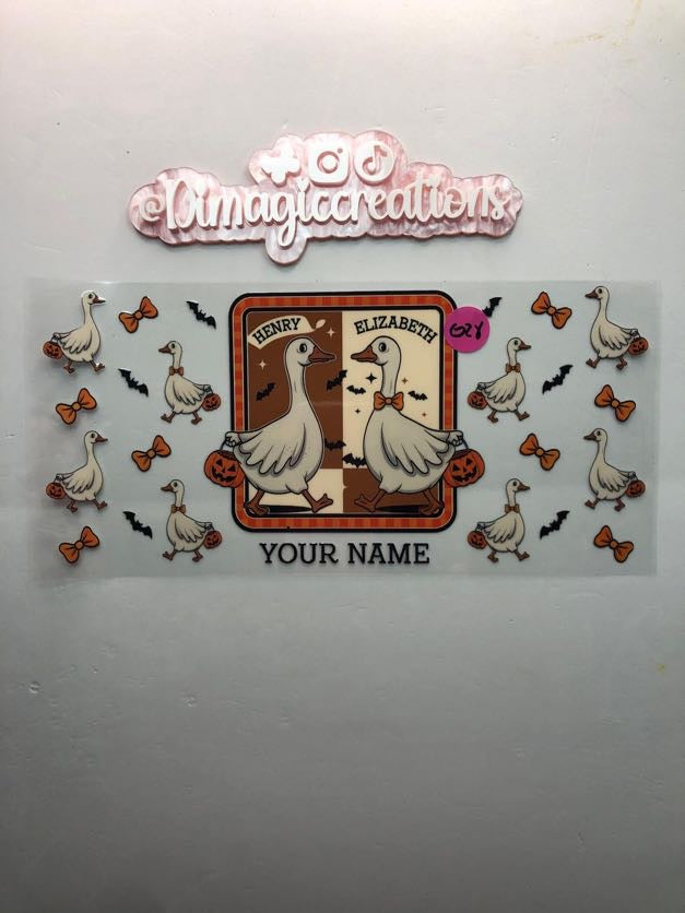 Henry & Elizaveth Ducks Halloween G28