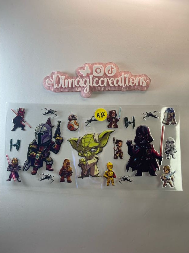 Mandalorian Sticker A82