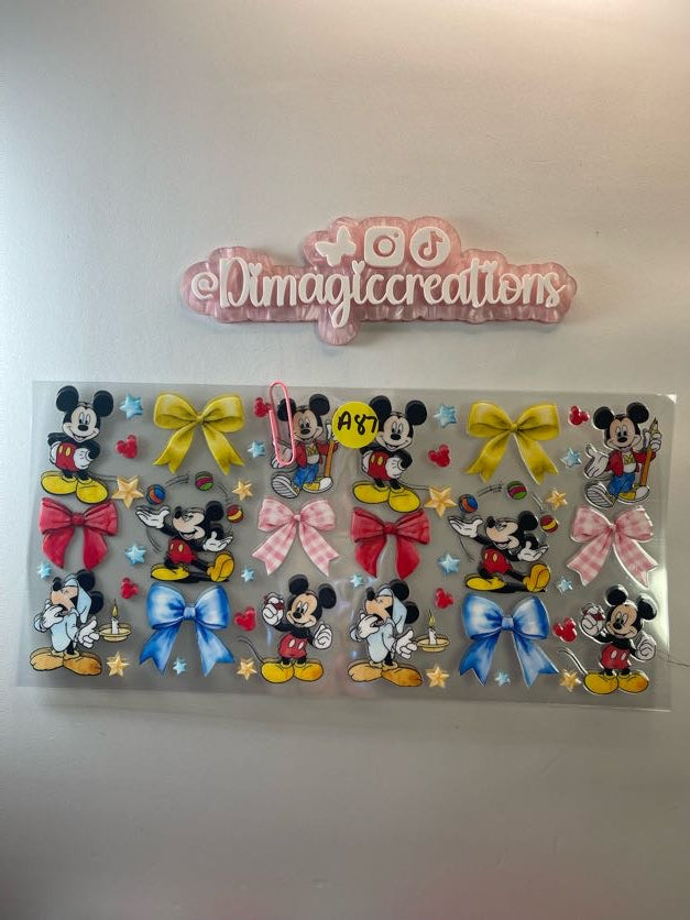 Mickey Sticker A87