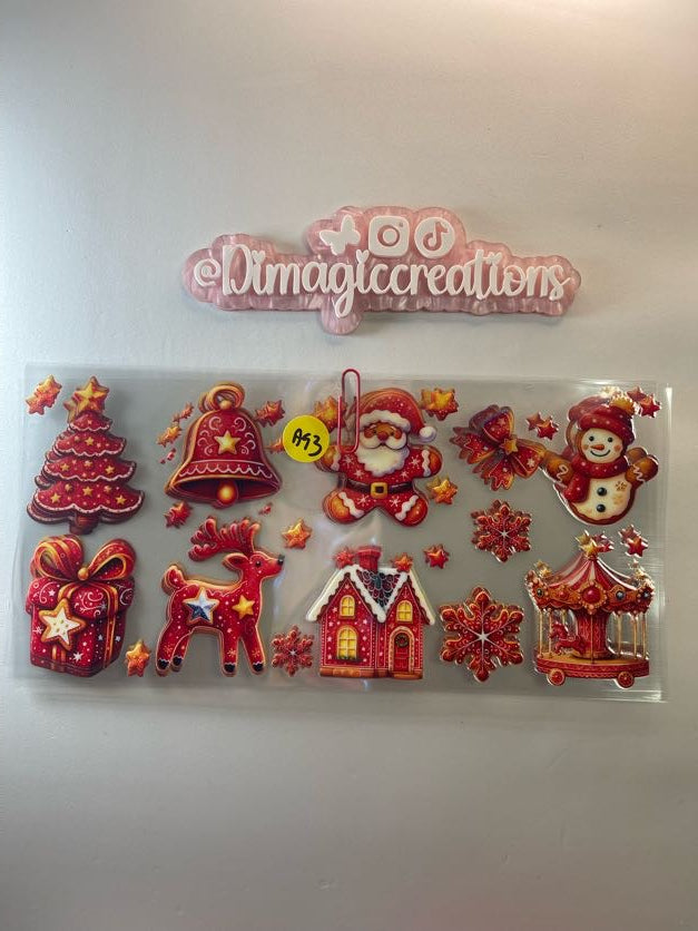 Christmas Sticker A93