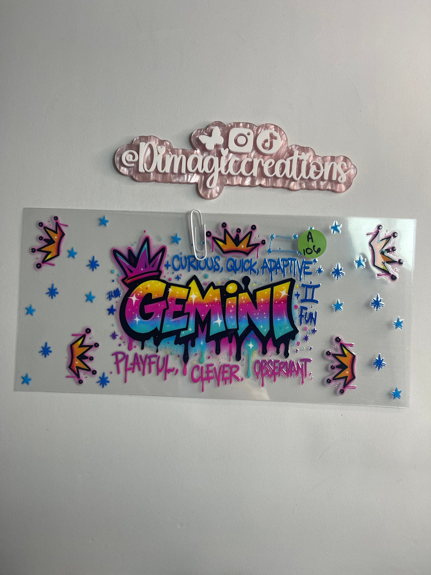 Gemini Sticker A106