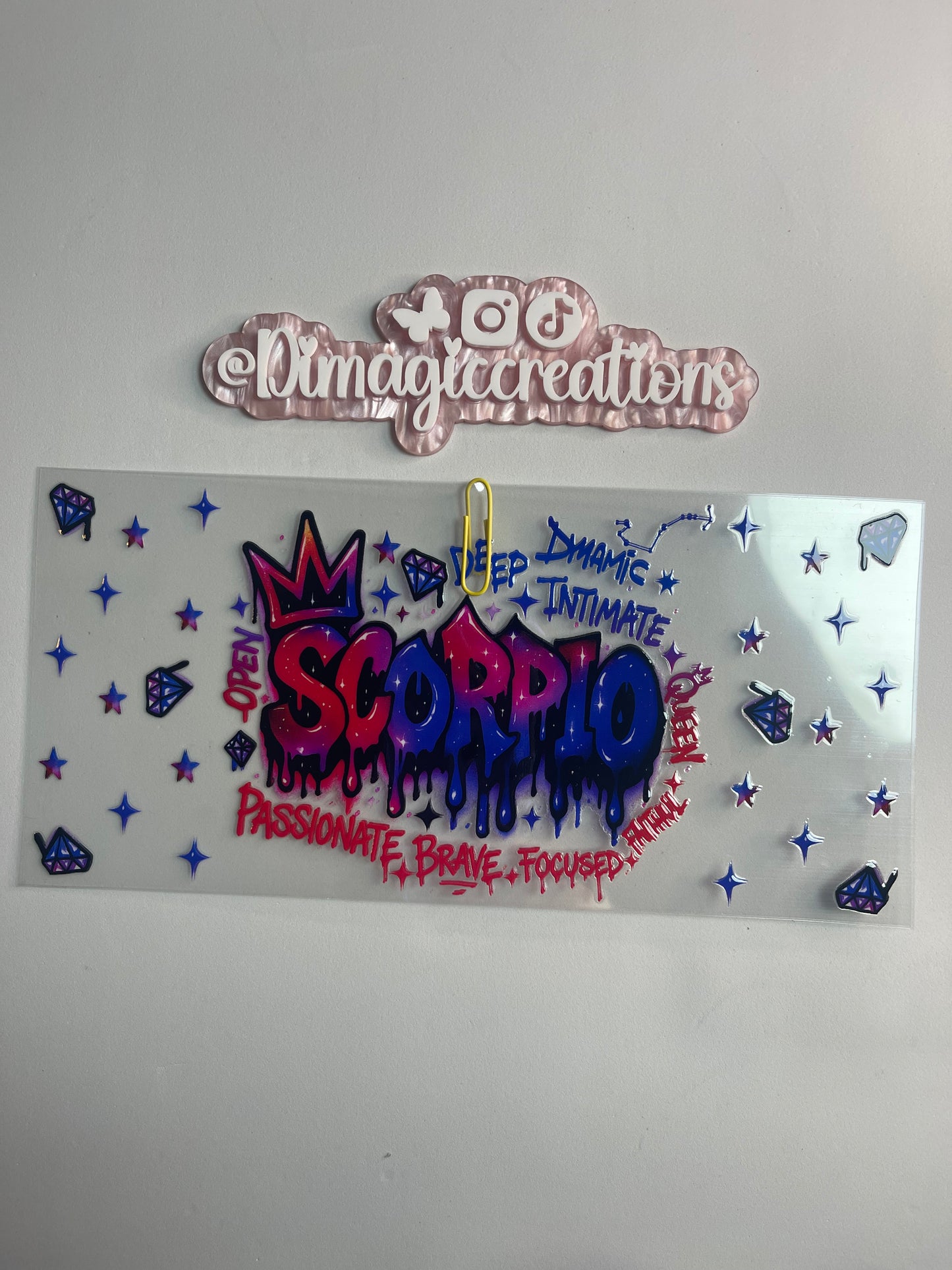 Scorpio Sticker A113