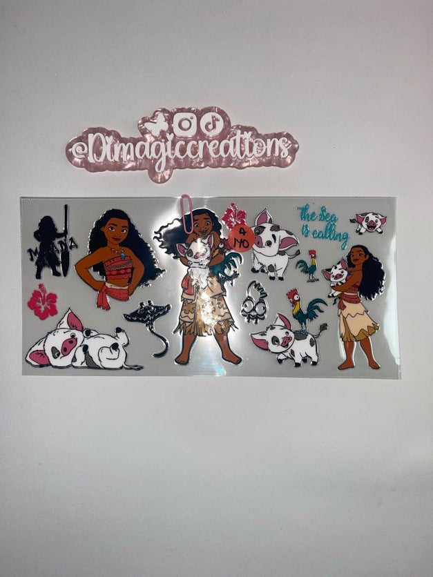 Moana Sticker A140