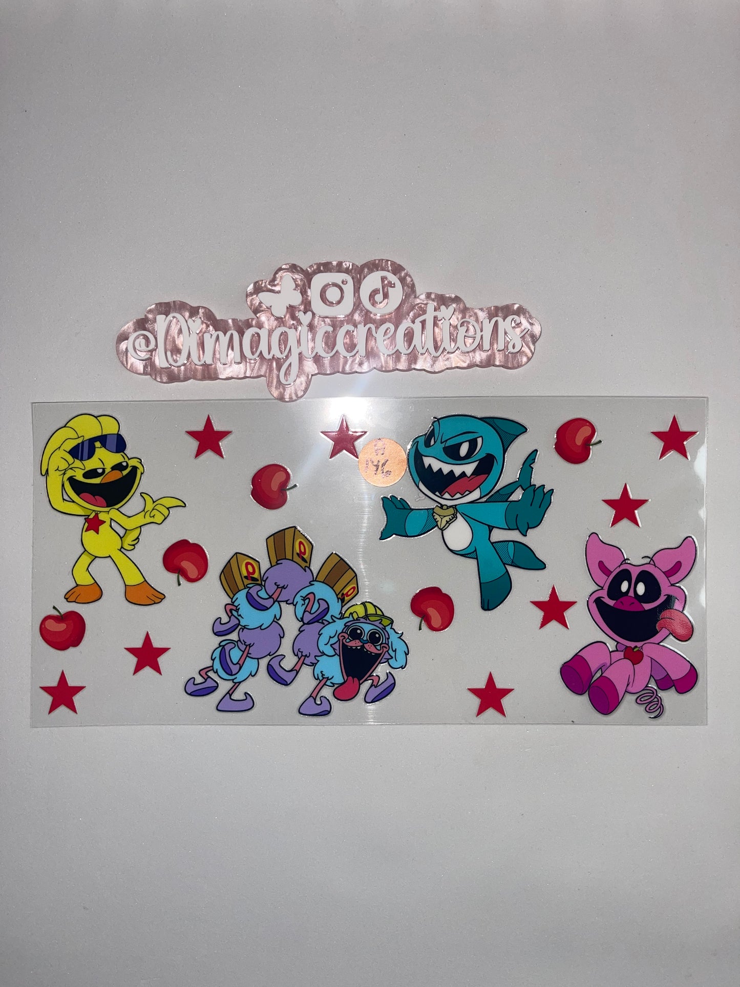 Smiling Critters Sticker A146