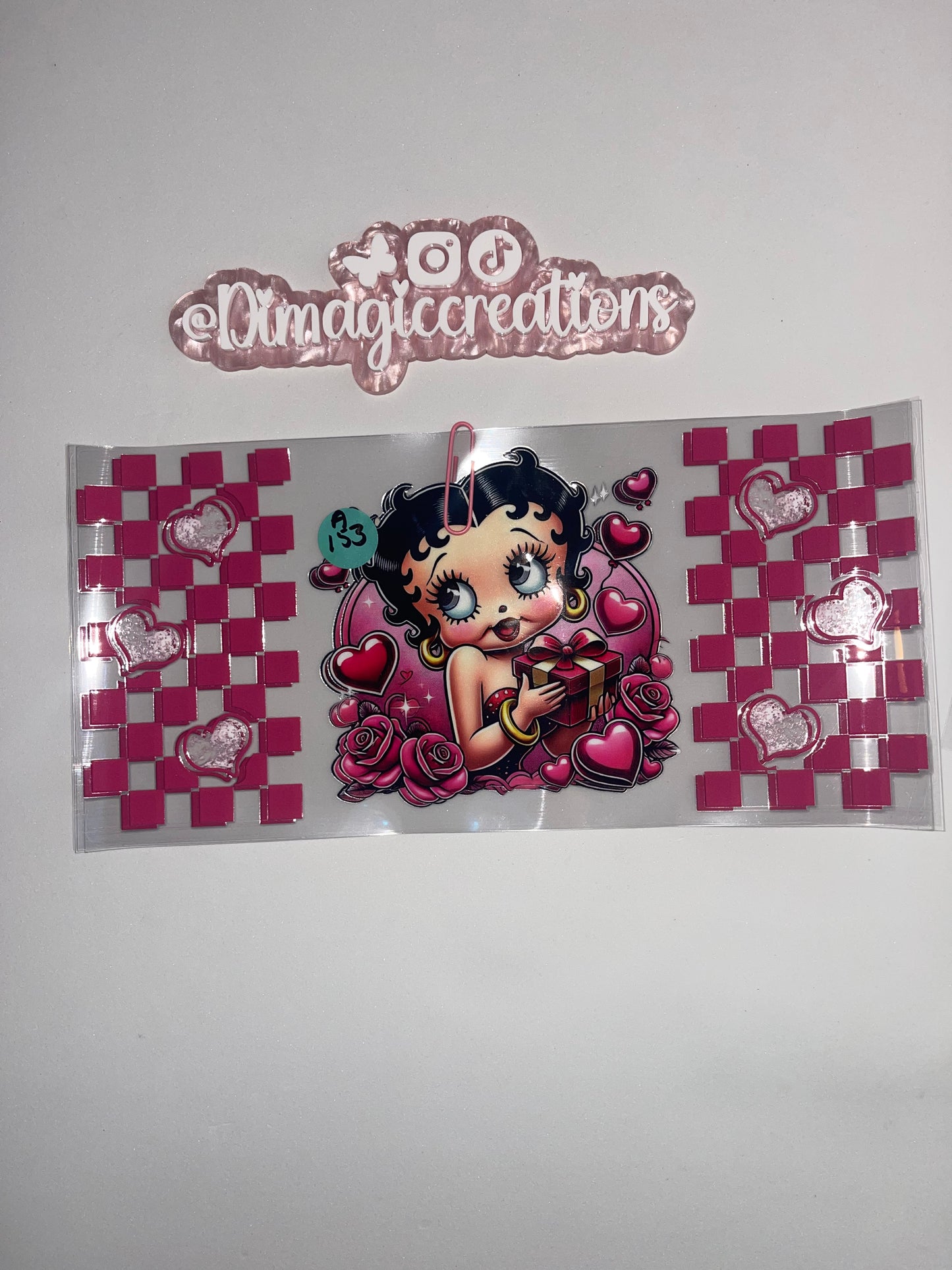 Betty Boop Sticker A153