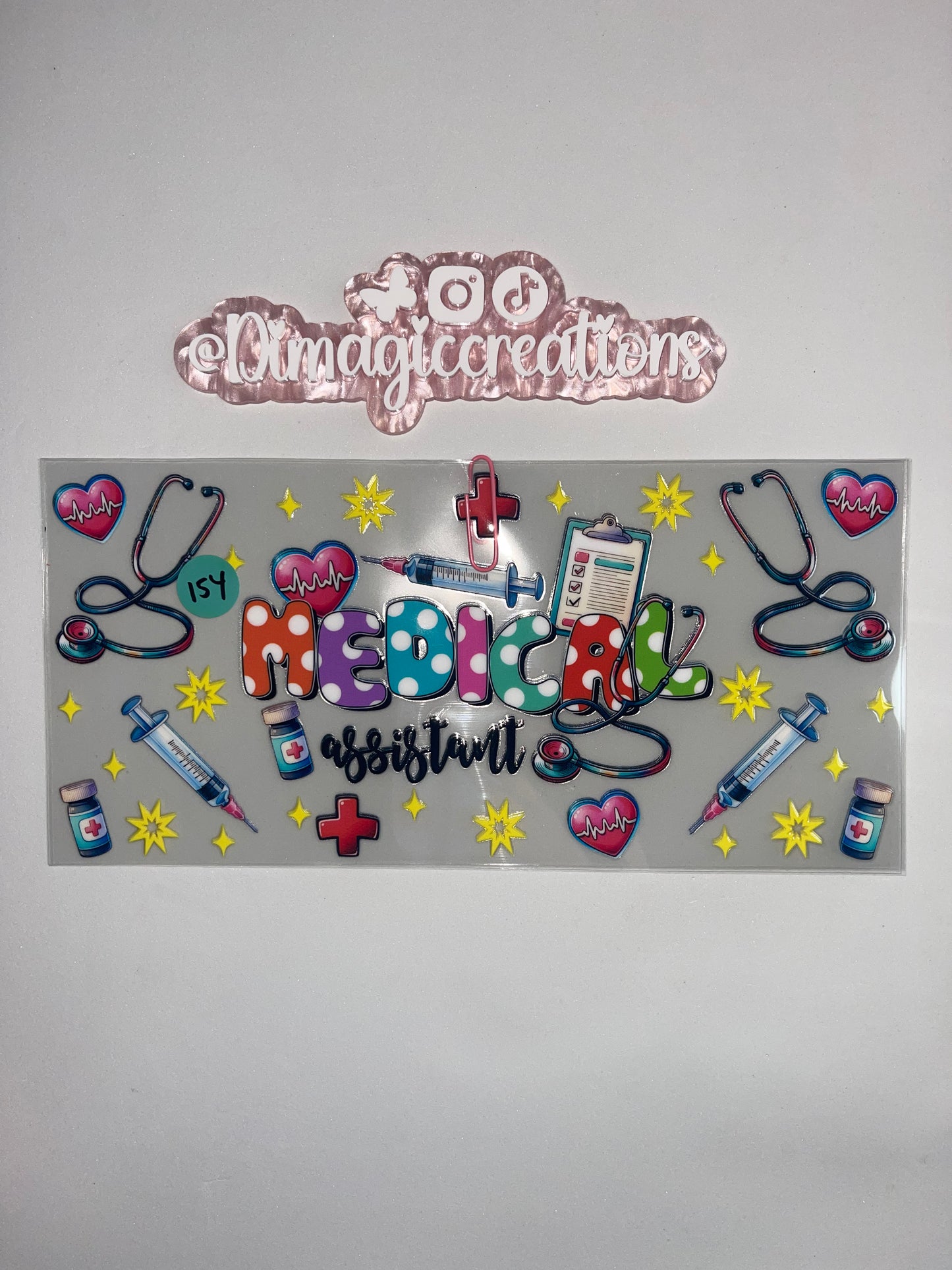 Medical Assistant Sticker A154