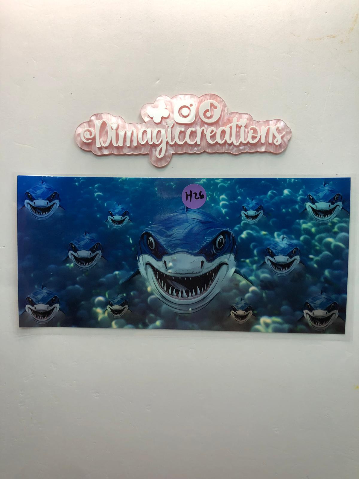 Sharks Sticker (H26)
