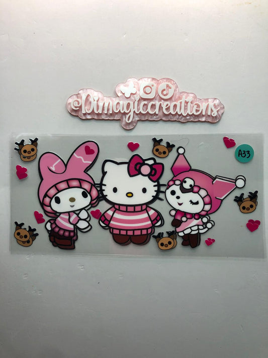 Hello Kitty Sticker (A33)