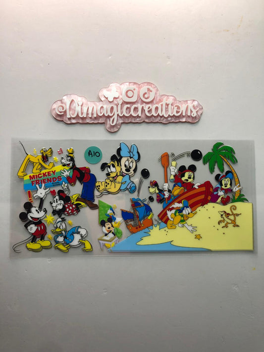 Disney Mickey Friends Sticker (A10)