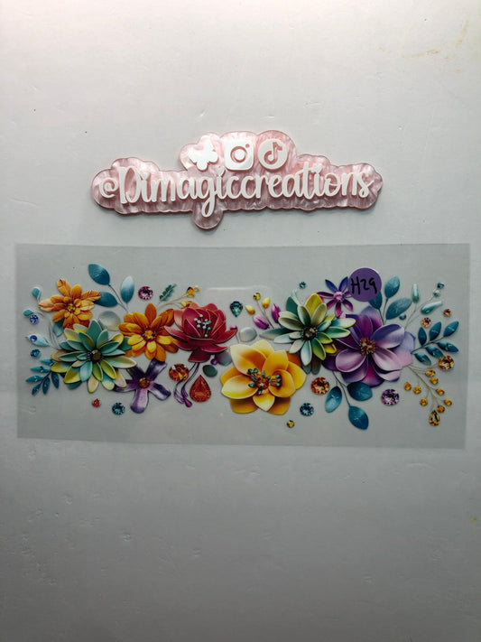 Flowers Sticker (H29)