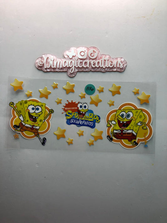 Spongebob Squarepants Nickelodeon Sticker (A16)