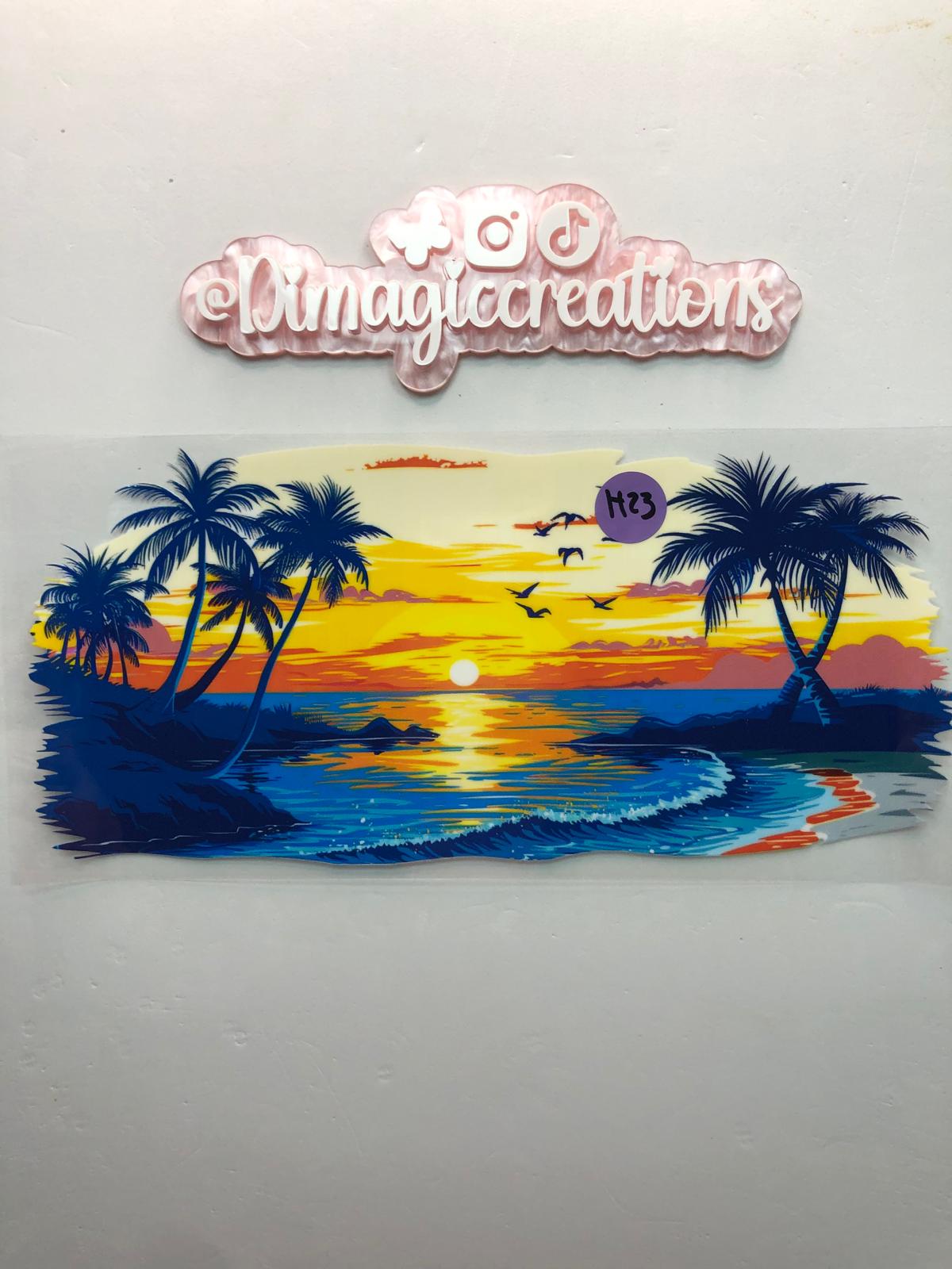 Beach Sight Sticker (H23)