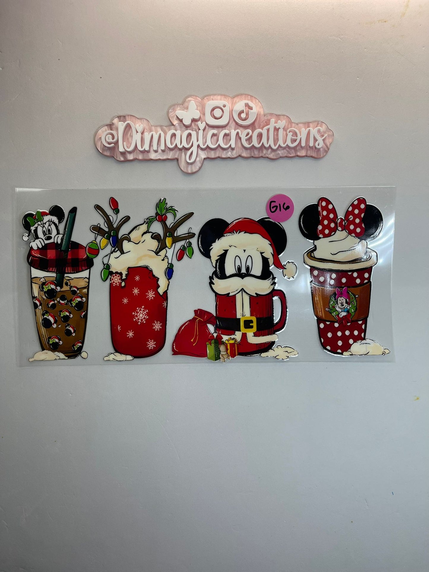 Disney Sticker Christmas (G16)
