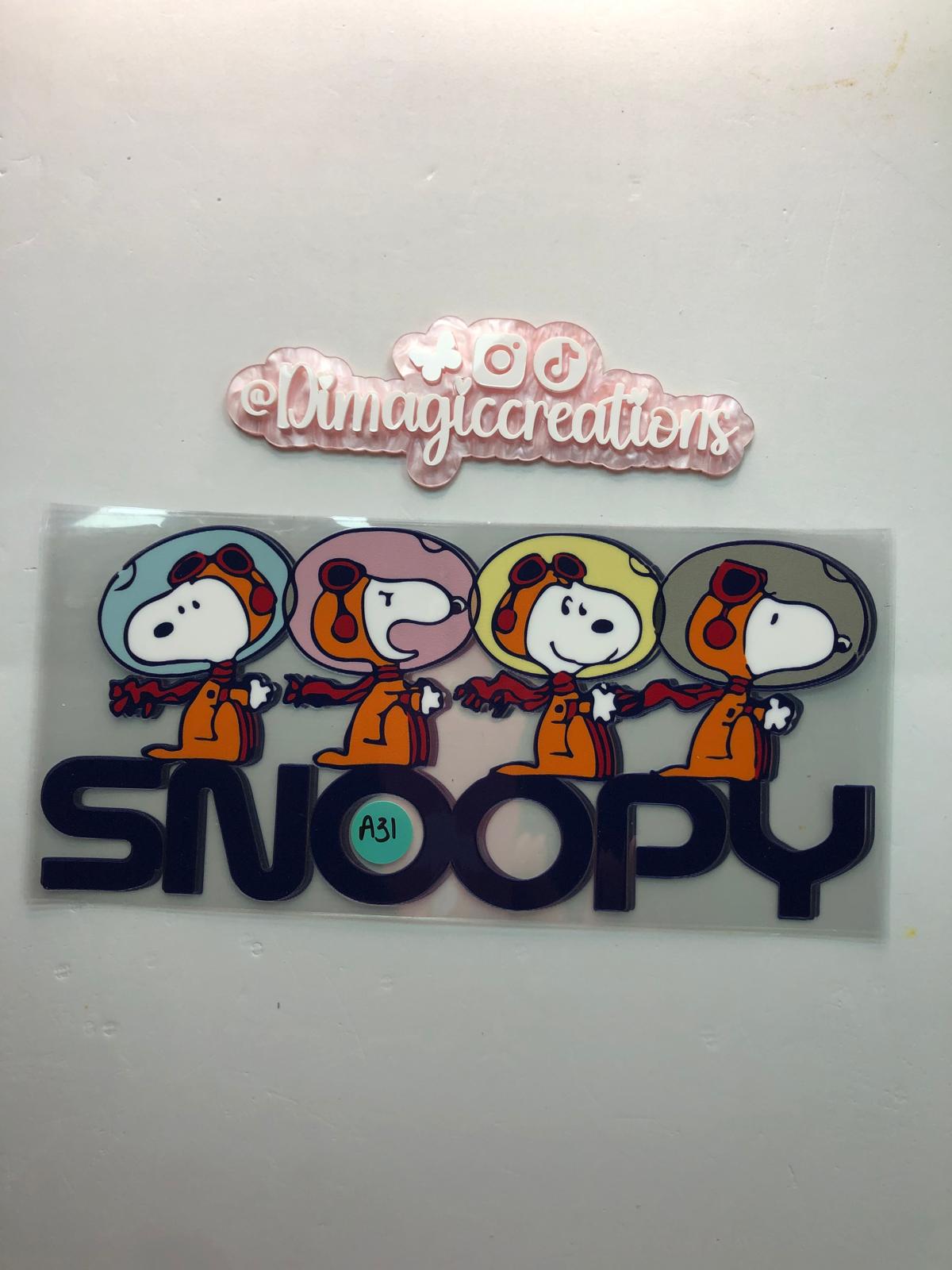 Snoopy Sticker (A31)