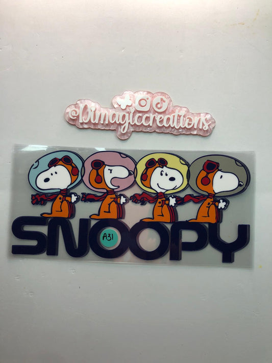 Snoopy Sticker (A31)