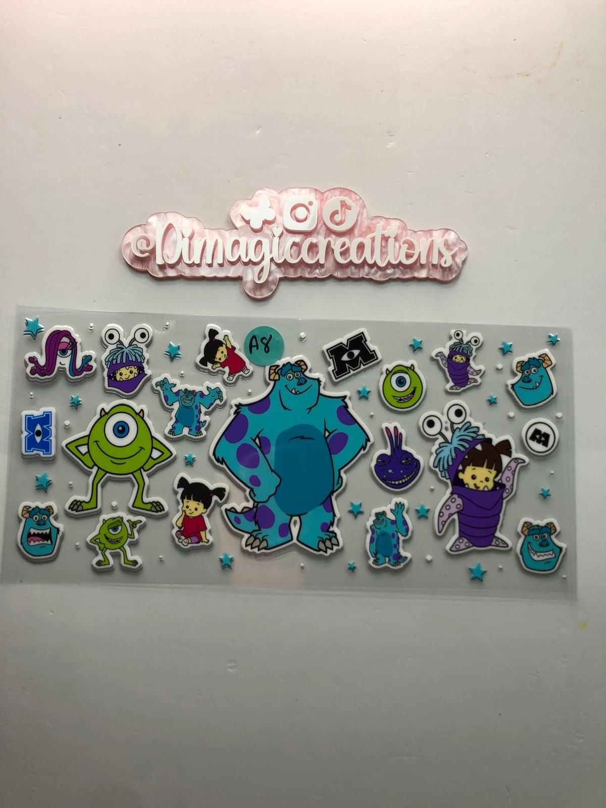 Monster SA Sticker (A8)