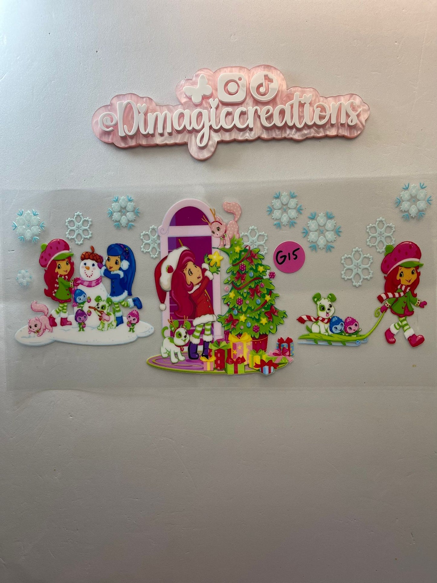 Strawberry Shortcake's Sticker (G15)