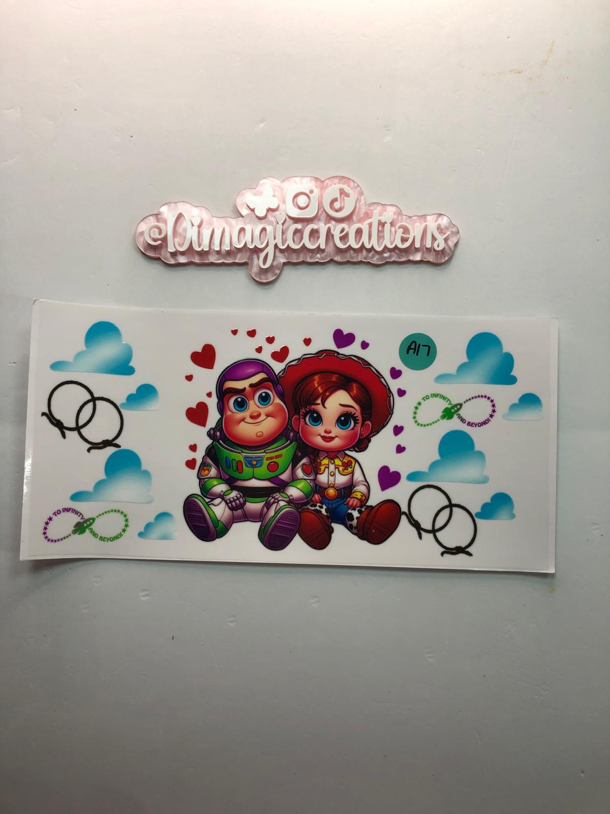 Toy Story to infinity and beyond Sticker (A17)