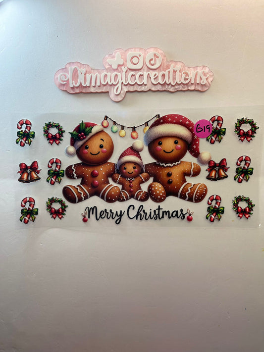 Merry Christmas Sticker (G19)