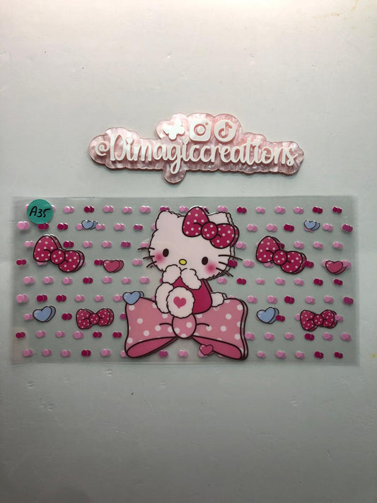 Hello Kitty Love Sticker (A35)