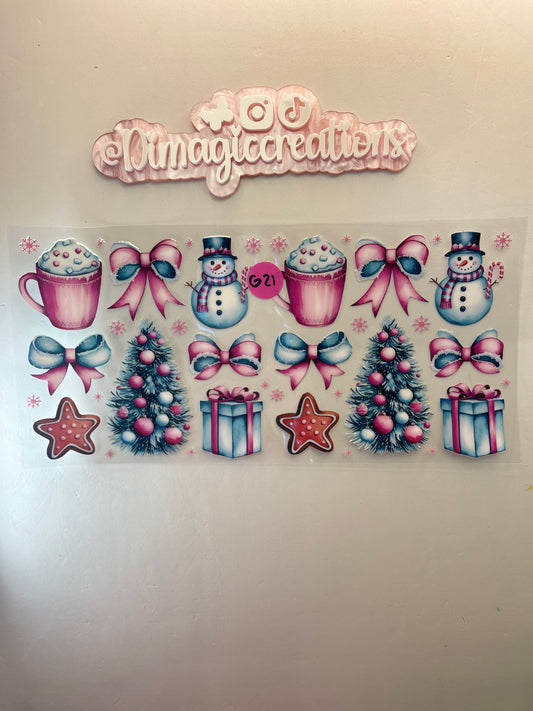 Christmas Stickers G21