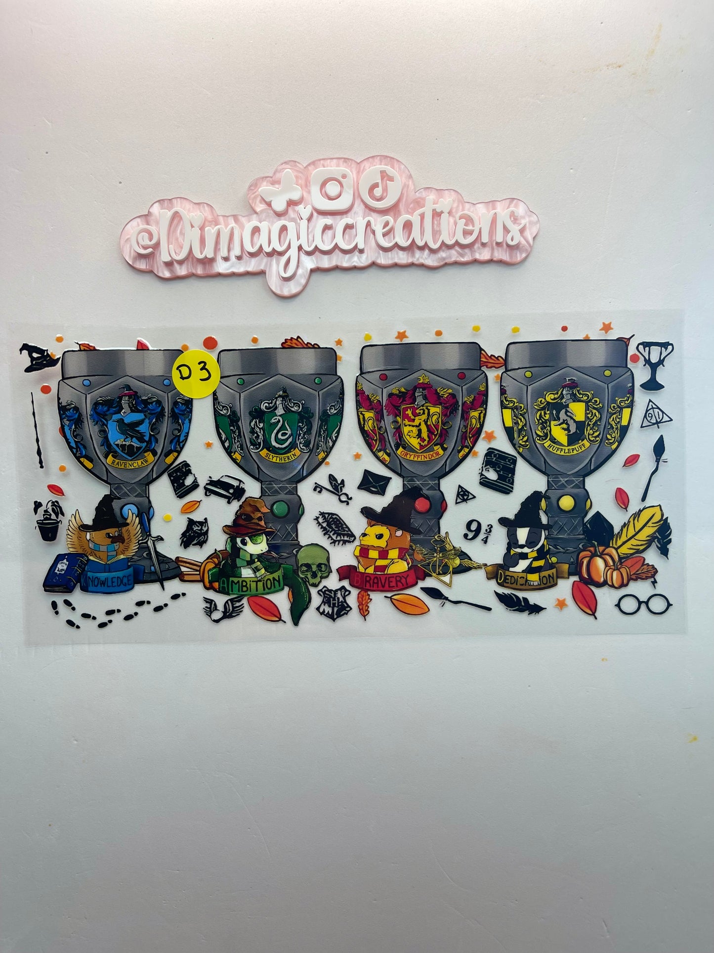 Harry Potter's Houses D3