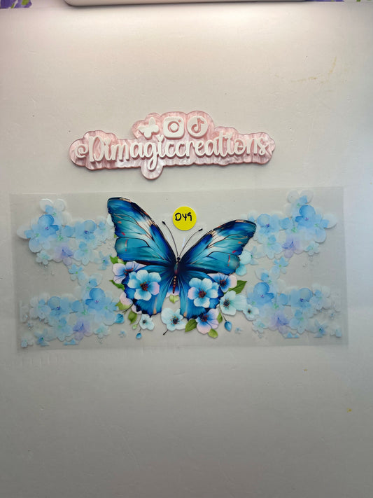 Blue Butterfly D49