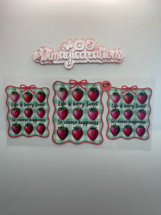 Life is berry Sweet C41