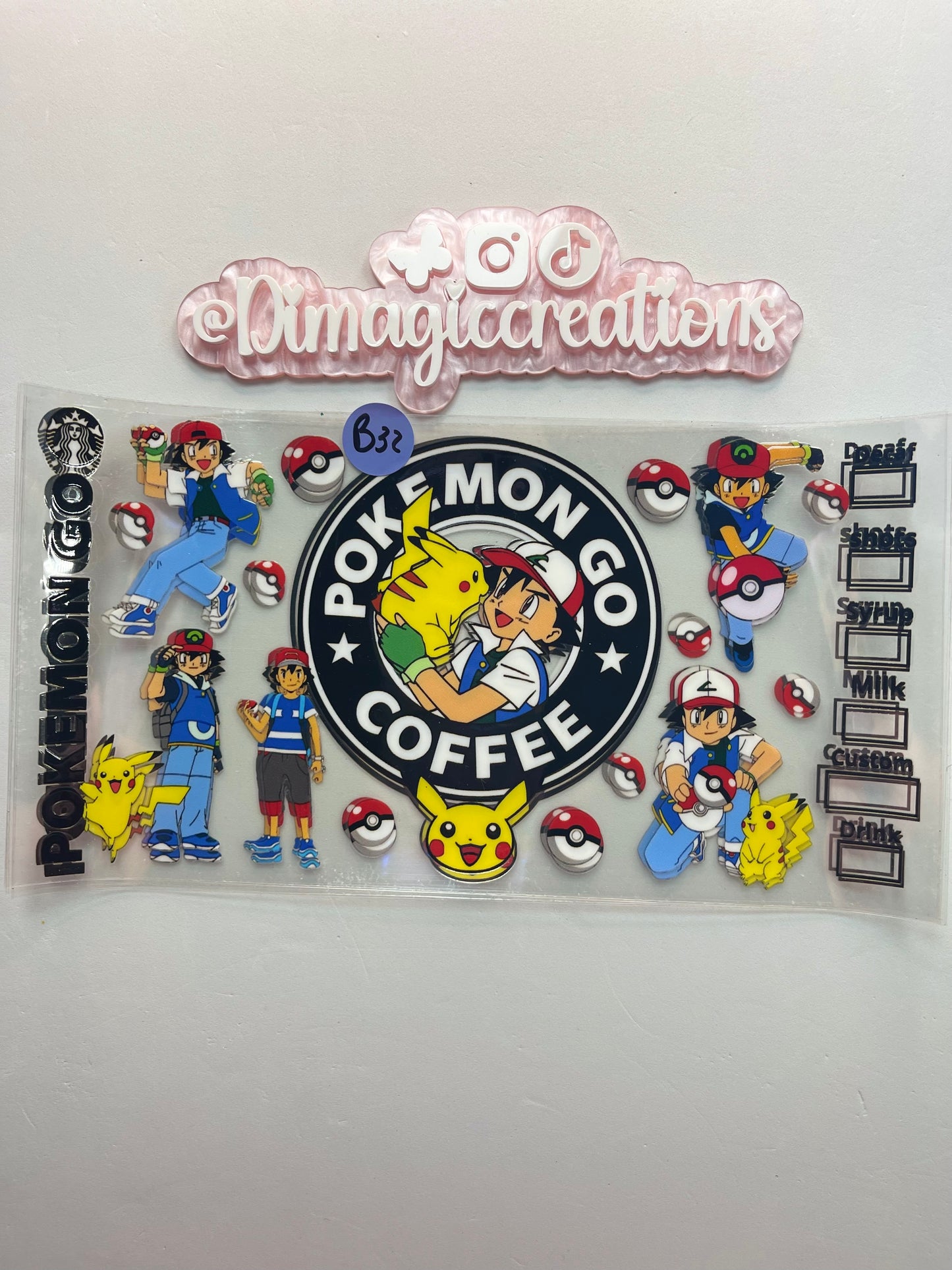 Pokemon Go Coffee B32