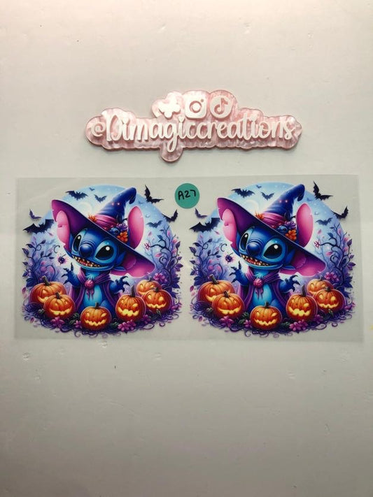 Stitch on Halloween A27
