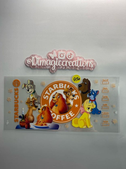 Lady and the tramp Starbucks  A56