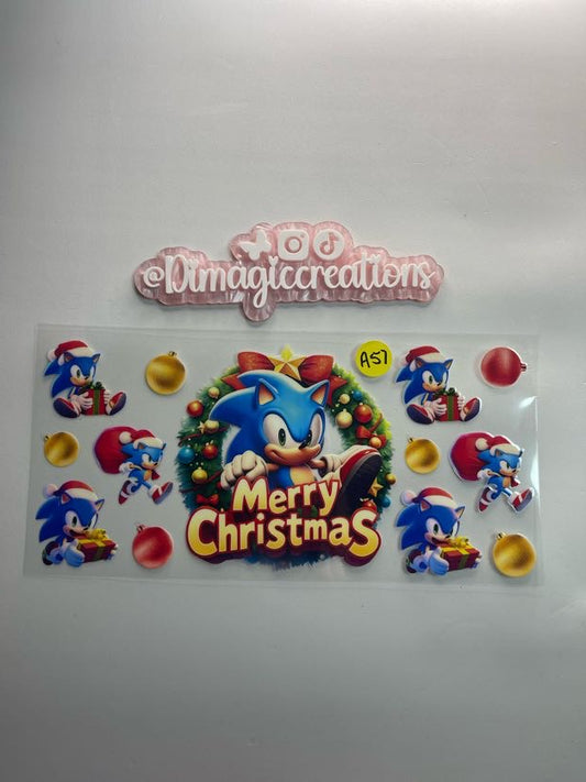 Sonic Merry Chrsitmas A57
