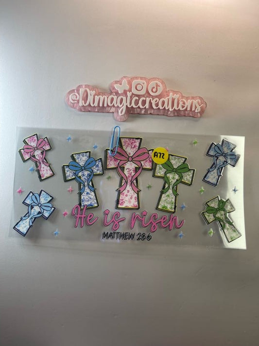 He is Risen Matthew 28:6 A72