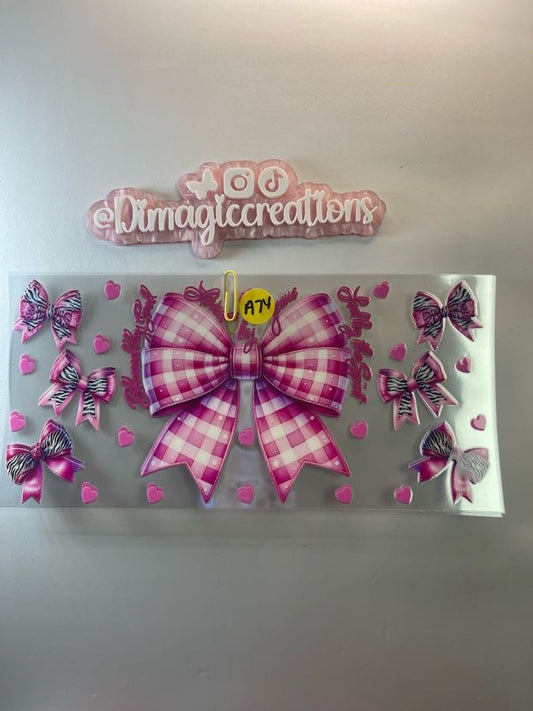 Pink Bow A74