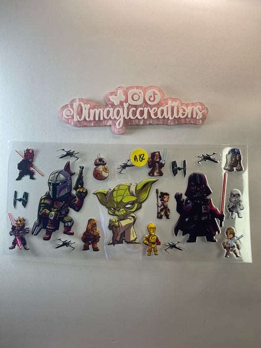 Mandalorian Sticker A82