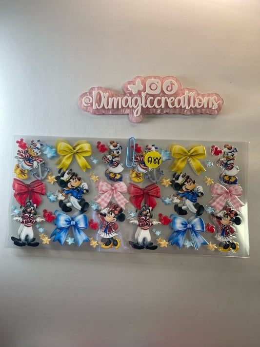 Mickey and friends Sticker A88