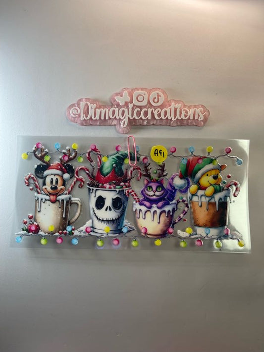 Halloween Disney Sticker A91