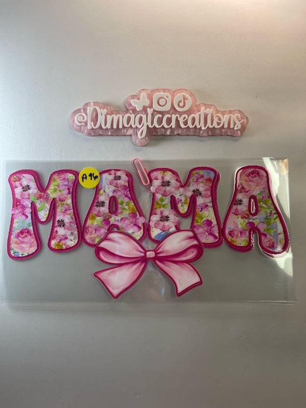 Pink Mama Sticker A96