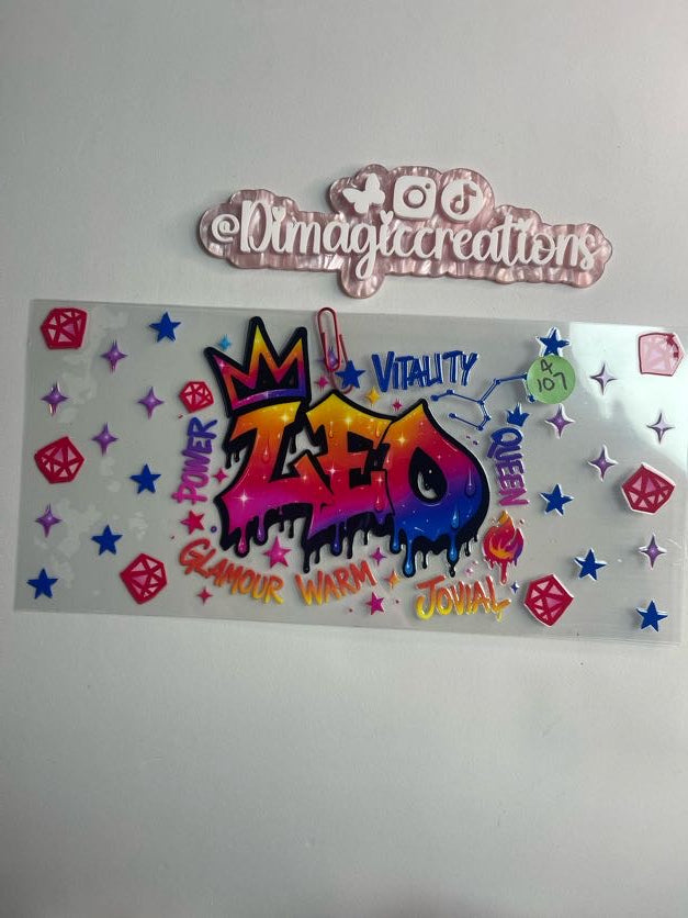 Leo Sticker A107