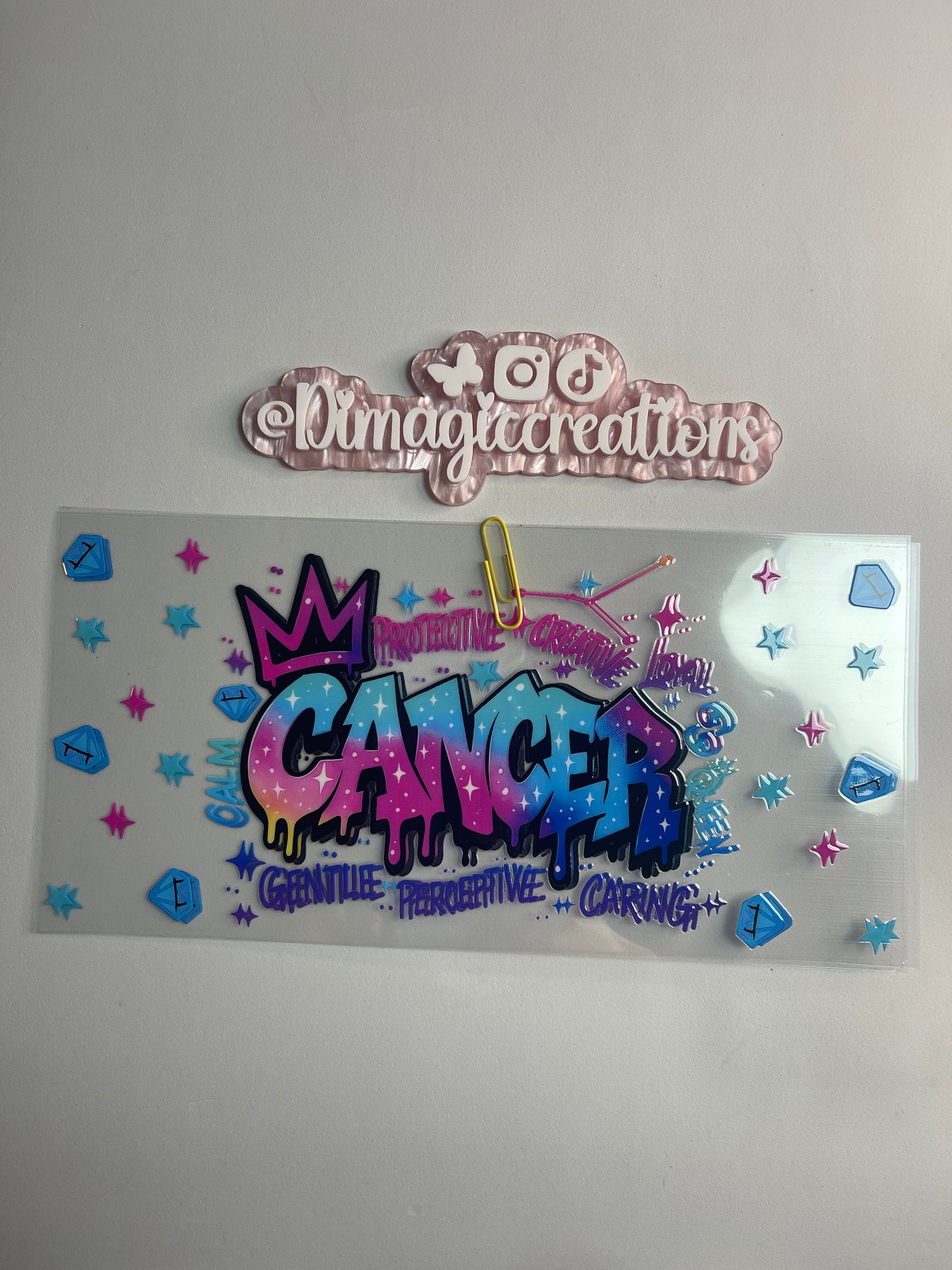 Cancer Sticker A110