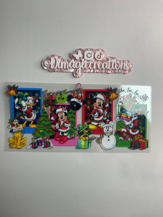 Christmas Disney Mickey Sticker A116