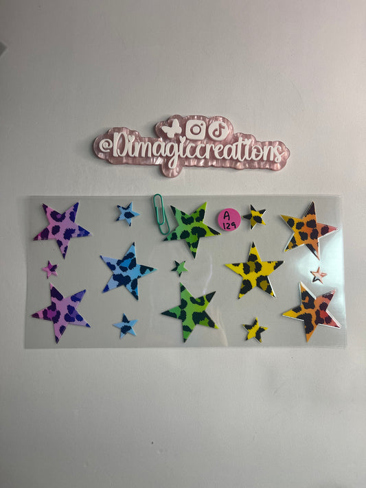 Color Stars Sticker A129