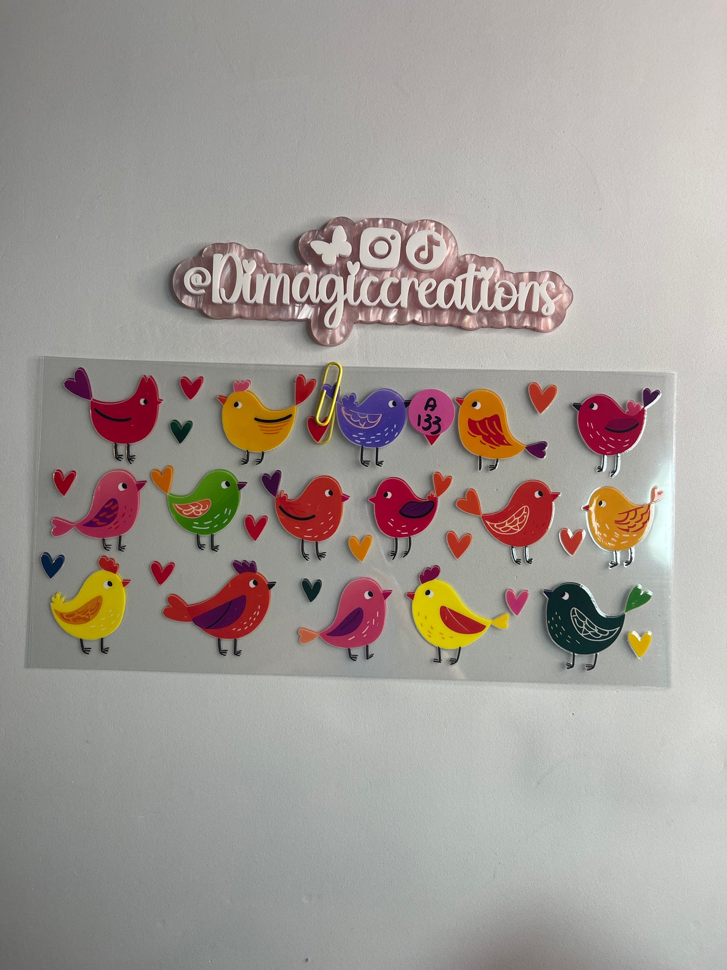 Birds Sticker A133