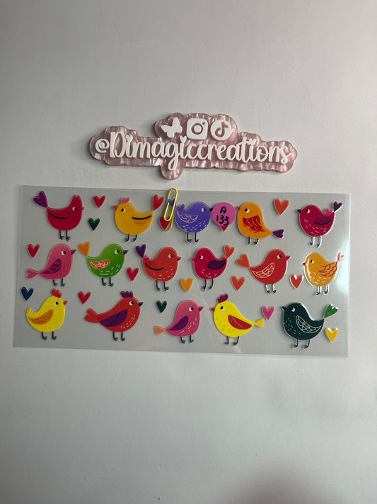 Birds Sticker A133
