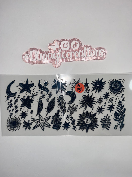 Nature Drawings Sticker A139