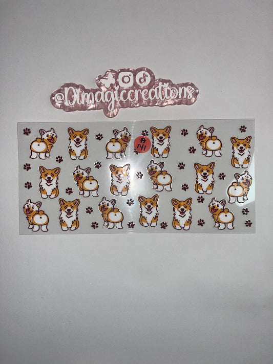 Dog Sticker A141