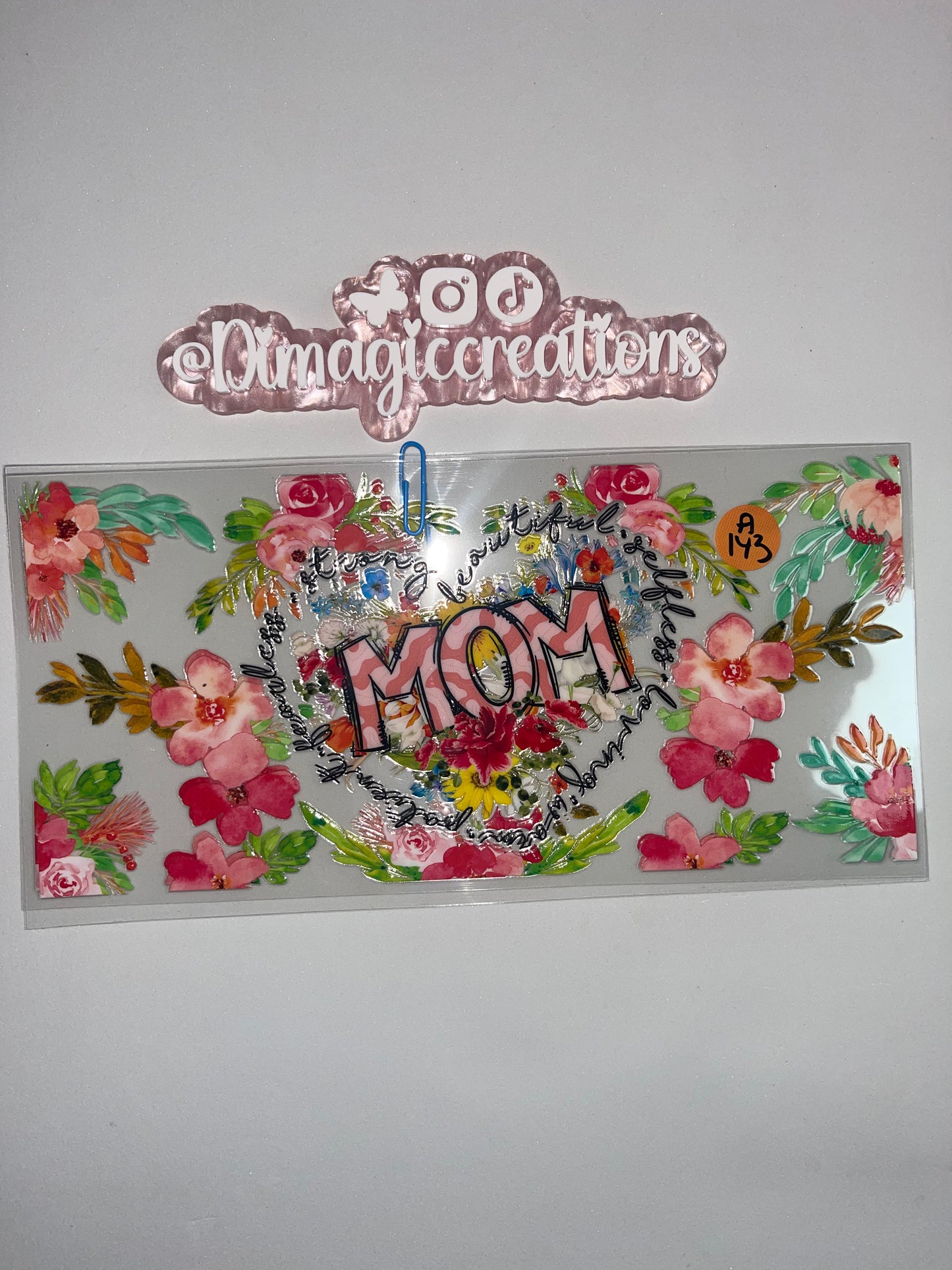 Beautiful Mom Sticker A143